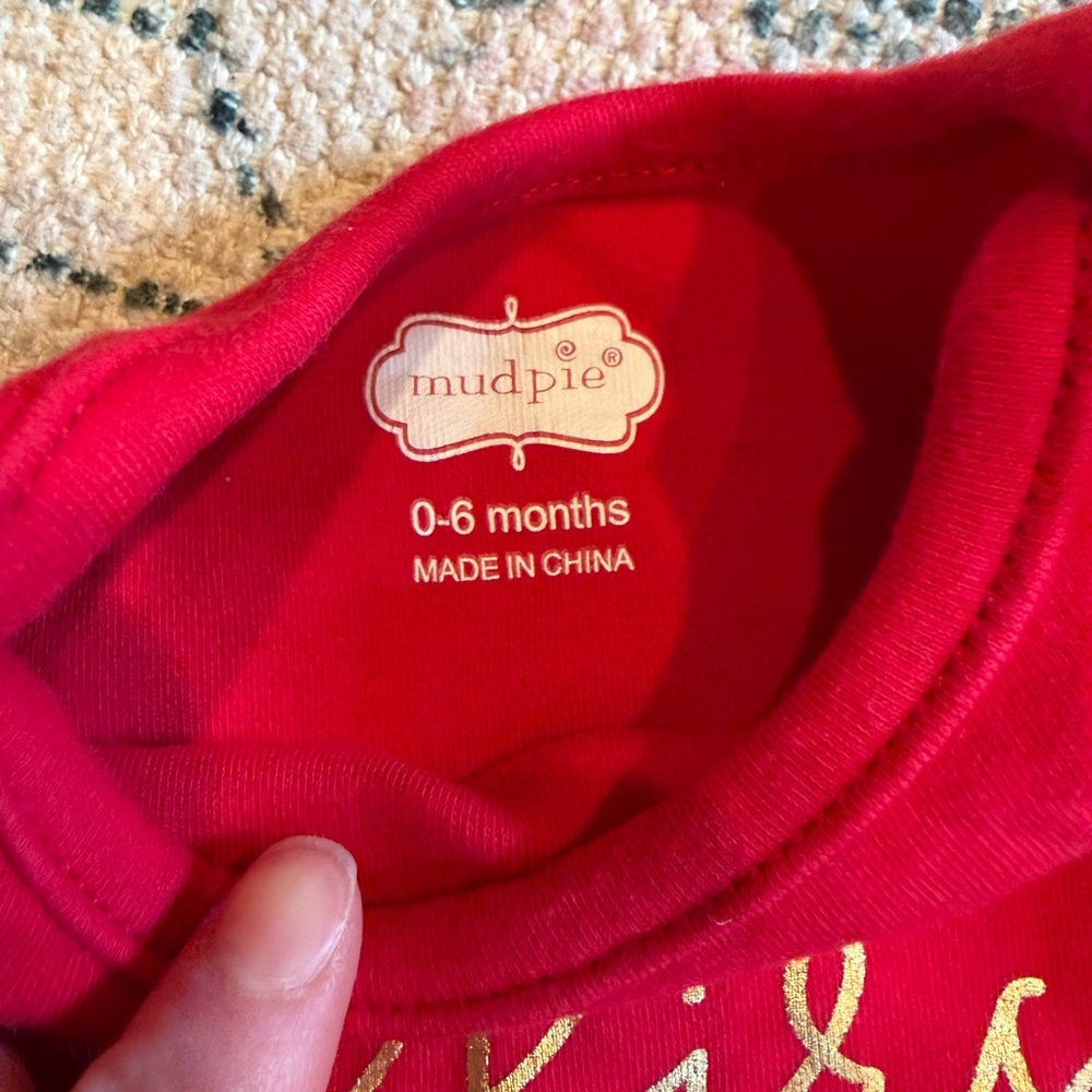 Christmas Onesies & Sleeper Bundle – 0–3 Months, Good Condition - Picture 9 of 12